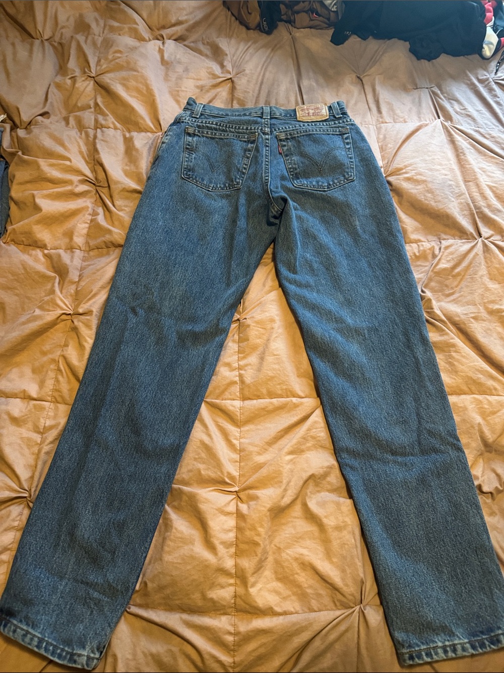 Levi's Blue Straight-Leg Jeans